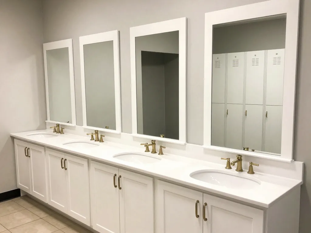Custom fitness center and gym cabinets in Decatur, AL