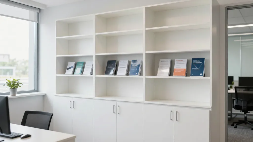 Custom real estate office cabinets in Decatur, AL