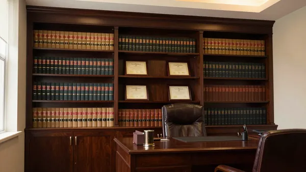Custom Cabinets for Law Firms