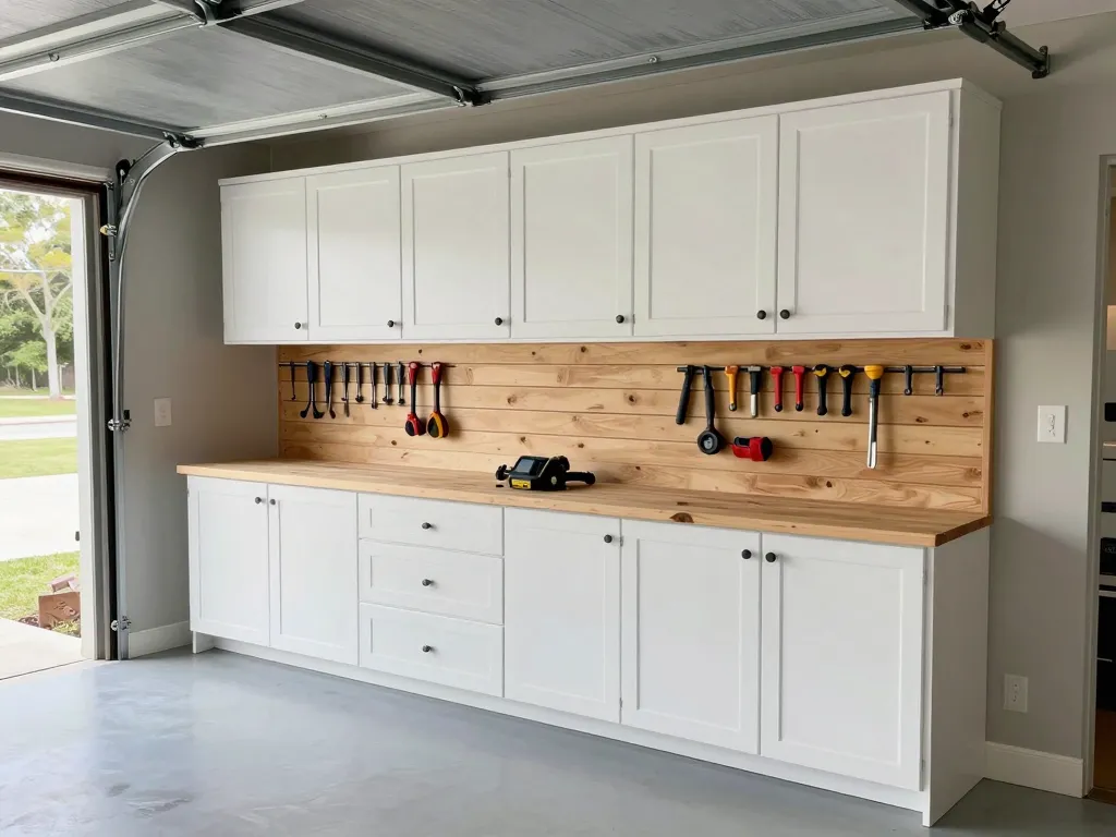 Custom garage cabinets and storage systems in Decatur, AL