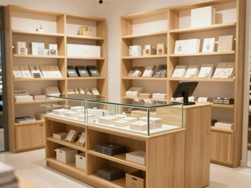 Design studio sample library cabinet and flat file drawer details